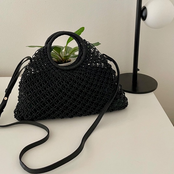 Massimo Dutti Leather 2-in-1 Bag - Picture 3 of 12